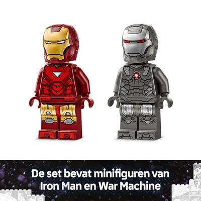 LEGO® MARVEL SUPER HEROES 76320 Iron Man & War machine VS hamer drones - thumbnail