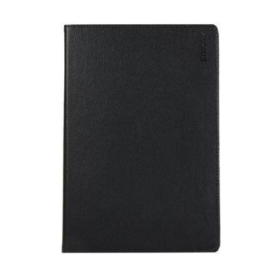 ENKAY 360 graden rotatie Lichi textuur lederen draagtas met houder voor Samsung Galaxy tab S6 10 5 T860/T865 (zwart)
