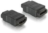 Delock 65049 HDMI Adapter [1x HDMI-bus - 1x HDMI-bus] Zwart - thumbnail