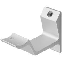 Leuninghouder opschroev. mat naturel - thumbnail