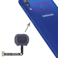 Vingerafdruk sensor Flex kabel voor Galaxy M20 (zwart) - thumbnail
