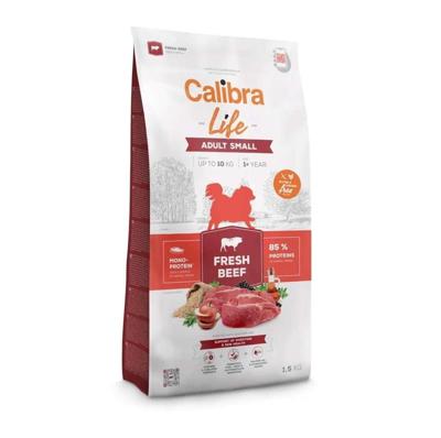 Calibra Life Dog Adult Small Breed Fresh Beef 1,5 kg