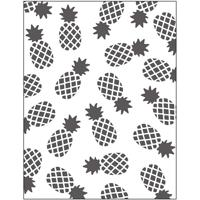 Creativ Company Embossing folder , ananas, afm 11x14 cm, dikte 2 mm, 1 stuk - thumbnail