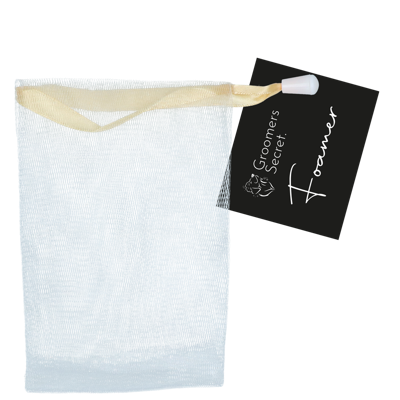 Groomers Secret Shampoo bar schuimnetje