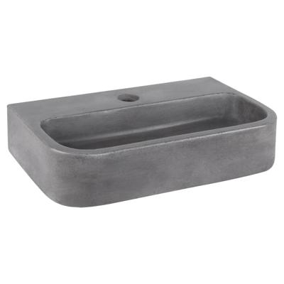 Differnz Ovale fontein beton donkergrijs 38 x 24 x 8 cm Differnz Ovale fontein beton donkergrijs 38 x 24 x 8 cm