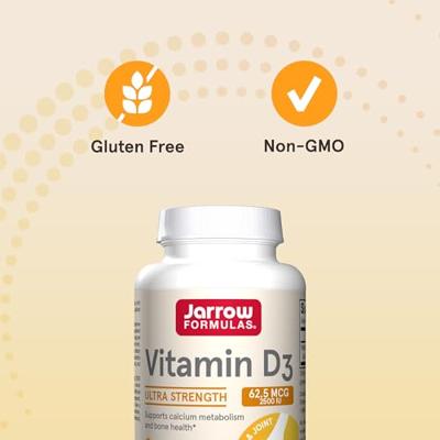 Vitamin D-3 2500IU Jarrow Formulas 100softgels Vitamin D-3 2500IU Jarrow Formulas 100softgels