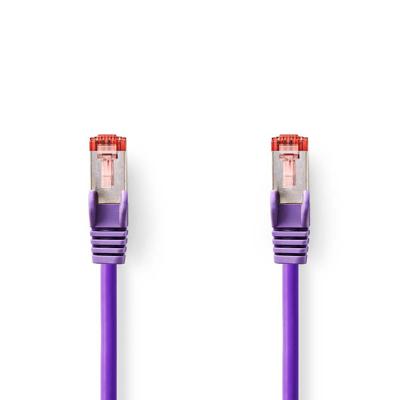CAT6 S/FTP-Netwerkkabel | RJ45 Male - RJ45 Male | 1,0 m | Paars