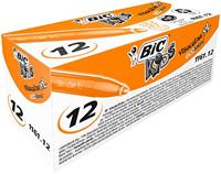 BIC visa color kleurstiften, lijndikte 3 mm, mid oranje, 12 stuk/ 1 doos - thumbnail