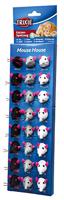 Trixie pluche muizen assorti - thumbnail