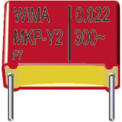 Wima MKY22W21004B00MSSD-1 MKP-Y2-onstoringscondensator Radiaal bedraad 0.01 µF 300 V/AC 20 % 1 stuk(s)