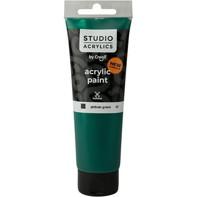 Creall Studio Acrylverf, dekkend, phtalo green (52), 120 ml/ 1 fles Creall Studio Acrylverf, dekkend, phtalo green (52), 120 ml/ 1 fles