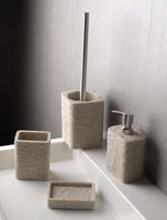 Zeephouder Sapho Aries Vrijstaand 12.2x8.6x2.7 cm Polyresin Beige - thumbnail