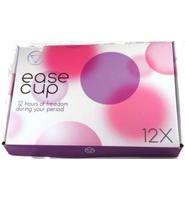 EaseCup 2x - Tot 12 uur vrijheid tijdens je menstruatie! (aantal: 1 x EaseCup 12 pack (12 stuks)) - thumbnail