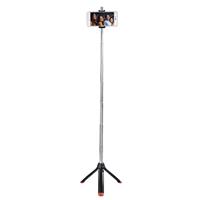 Hama Tafelstatief 1/4 inch Werkhoogte=20 - 90 cm Zwart Incl. smartphonehouder - thumbnail