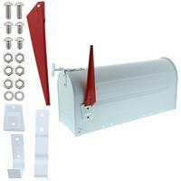 Burg Wächter 18620 US-BOX 891 W Brievenbus Plaatstaal Wit - thumbnail