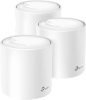 Deco X60 - Draadloze router - GigE, 802.11ax - 802.11a/b/g/n/ac/ax - Dual Band - set van 3 - wit - thumbnail