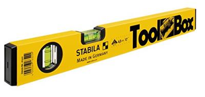 Stabila Toolbox 16320 Metalen waterpas 43 cm 0.5 mm/m Stabila Toolbox 16320 Metalen waterpas 43 cm 0.5 mm/m