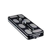 Mantona AS-100-2M Snelwisselplaat Schroefdraad (buiten)=1/4, 3/8 - thumbnail