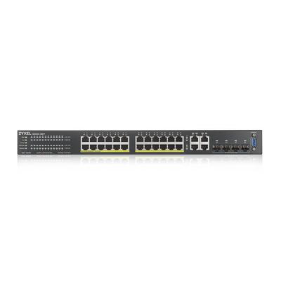 Zyxel GS2220-28HP-EU0101F netwerk-switch Managed L2 Gigabit Ethernet (10/100/1000) Zwart Power over Zyxel GS2220-28HP-EU0101F netwerk-switch Managed L2 Gigabit Ethernet (10/100/1000) Zwart Power over