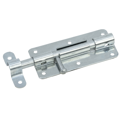 Waelbers Plaatgrendel NM 100mm, blauw verzinkt (GV). - 10 Stuk(s) - 1041.05