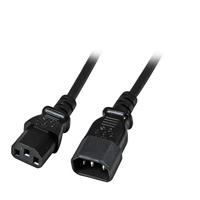 EFB Elektronik Stroom Aansluitkabel 3 m Zwart - thumbnail