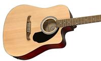 Fender FA-125CE Dreadnought WN Natural elektrisch-akoestische westerngitaar met Fender FE-A2 Preamp - thumbnail