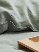 Marc O'Polo Valka Dekbedovertrek Smoke green - thumbnail