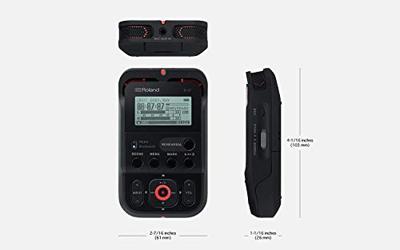 Roland R07 B field recorder zwart - thumbnail