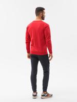 Ombre - Heren Sweater - Rood - Zachte Stof - Ronde Hals - thumbnail