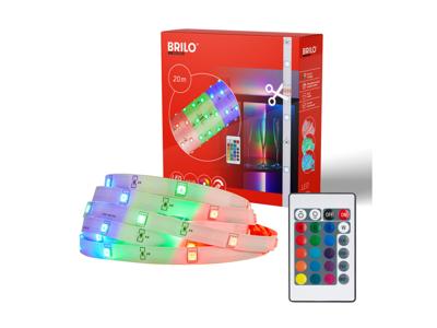 Briloner RGB LED-strip (20m)