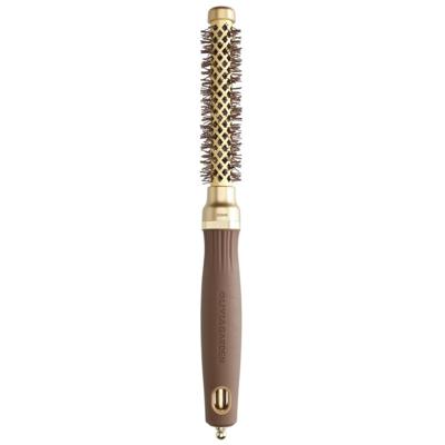 Olivia Garden Wavy Bristles Gold&Brown Brush Ø15mm