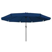 Tuinparasol Blauw en Zwart 395 x 395 x 245 cm - thumbnail