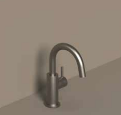 Fonteinkraan IVY Bond Staand Draaibare Uitloop Geborsteld Metal Black PVD