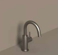 Fonteinkraan IVY Bond Staand Draaibare Uitloop Geborsteld Metal Black PVD - thumbnail