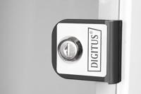 Digitus DN-49102 rack 9U Wandrek Grijs - thumbnail