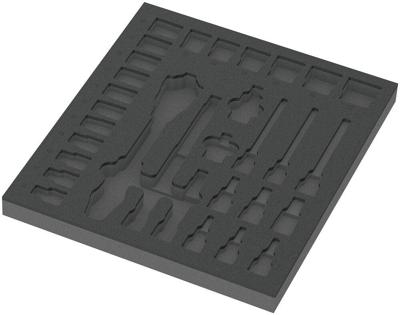 Wera 9822 Schuimrubberen inzetstuk voor 8000 C Zyklop ratel 1/2" Set 1, zonder gereedschap, 344 x 30 x 392 mm - 05137322001 Wera 9822 Schuimrubberen inzetstuk voor 8000 C Zyklop ratel 1/2" Set 1, zonder gereedschap, 344 x 30 x 392 mm - 05137322001