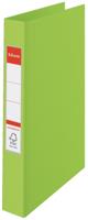 Esselte ringmap PP voor ft A4 rug van 4,2 cm , 23 O-ringen van 19 mm, groen - thumbnail