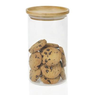 Tin Andrea House cc16204 Hout Glas 1,2 L Ø 9,5 x 17,5 cm