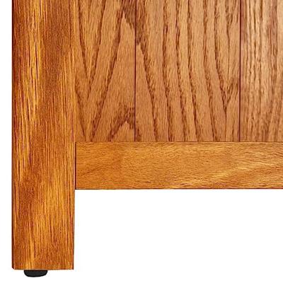 Boekenkast 45x22,5x82 cm massief eikenhout