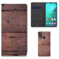 Samsung Galaxy A40 Book | Wallet Case | Old Wood - thumbnail