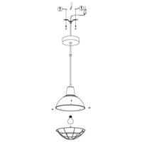 Eglo Landelijke hanglampCannington - 49672 - thumbnail