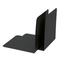Alco AL-4301-11 Boekensteun 85x140x140mm Metaal Set A 2 Stuks Zwart - thumbnail