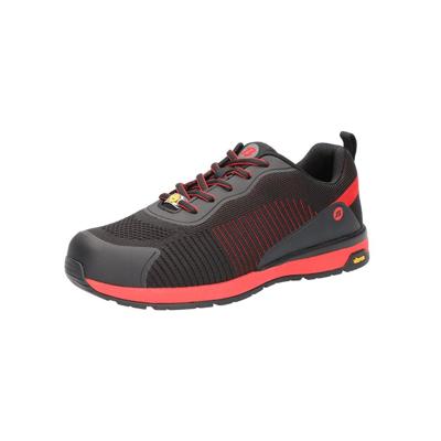 Bata Werkschoen Radiance Spark Laag S1P | Zwart/Rood (W) | Maat 37 - 00.017.115.37