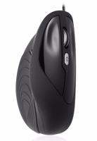 Perixx Vertikal Perimice-515 II Ergonomische muis USB Optisch Zwart 6 Toetsen 1600 dpi Ergonomisch - thumbnail