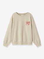 Meisjeskleding van katoen beige - thumbnail