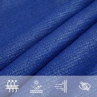 VidaXL Zonnezeil 160 g/m² rechthoekig 3,5x5 m hdpe blauw - thumbnail