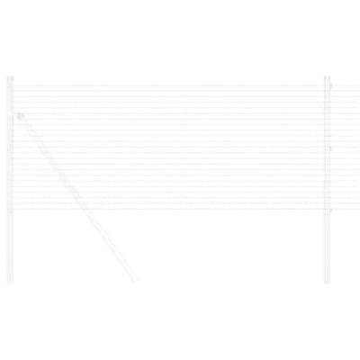 Gelast Draad Omheining Rood Geometrisch Zilver 0.4 x 10 m - thumbnail