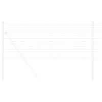 Gelast Draad Omheining Rood Geometrisch Zilver 0.4 x 10 m - thumbnail