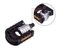 Pedaalset voor vouwfiets Marwi SP-151N met aluminium vouwmechanisme - zwart - thumbnail