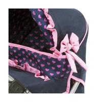 Poppenwagen Reig 45 cm Marineblauw - thumbnail